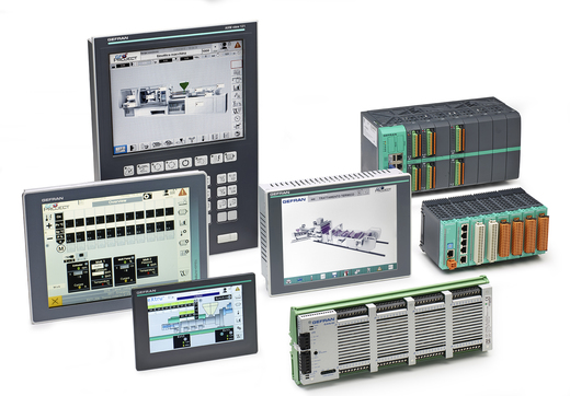 自動(dòng)化平臺：工業(yè)嵌入式PLC 遠(yuǎn)程I/O HMI 終端 模塊化PLC 開發(fā)環(huán)境 模板 4.0連接 鍵盤